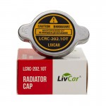 Крышка радиатора LIVCAR (0.9 kgf/cm - 88 kPa) большой клапан LCRC-202.1OT